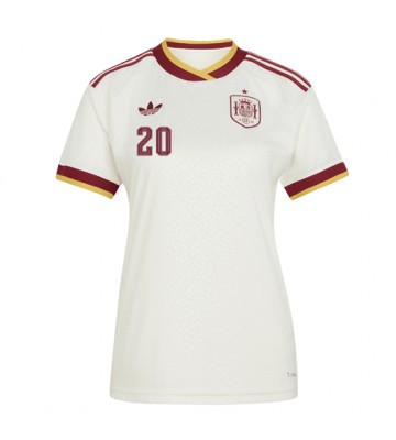 Spanien Pedri Gonzalez #20 Udebanetrøje Dame VM 2026 Kortærmet